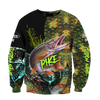 Maxcorners Custom Name Northern Pike Fishing On Skin