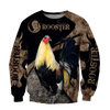 Maxcorners Sad Rooster Unisex Deluxe Hoodie