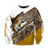 Maxcorners Custom Name Walleye Fishing Camo