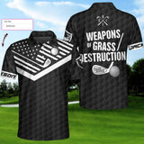 Maxcorners Tennis Weapons Of Grass Destruction Customized Name All Over Printed Shirt