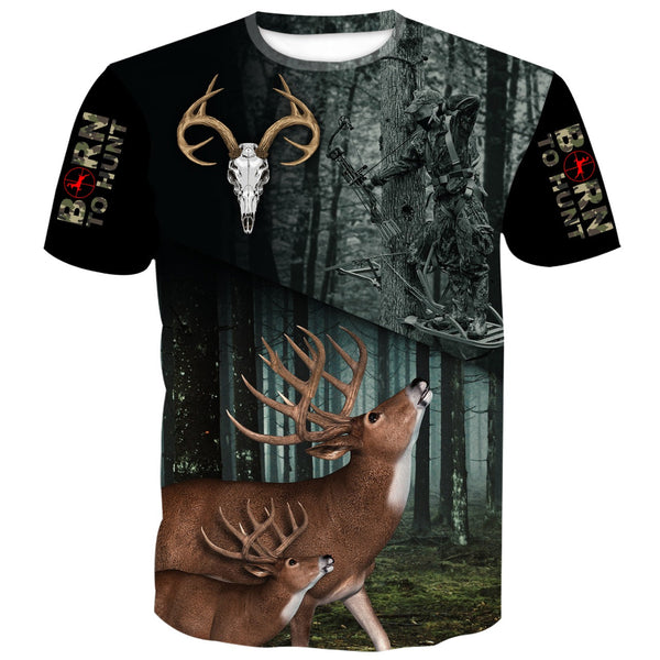 MAXCORNERS BORN TO HUNT - CAMO DEER HUNTING HM