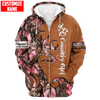 Maxcorners Customized Name Country Girl 3D Design All Over Printed