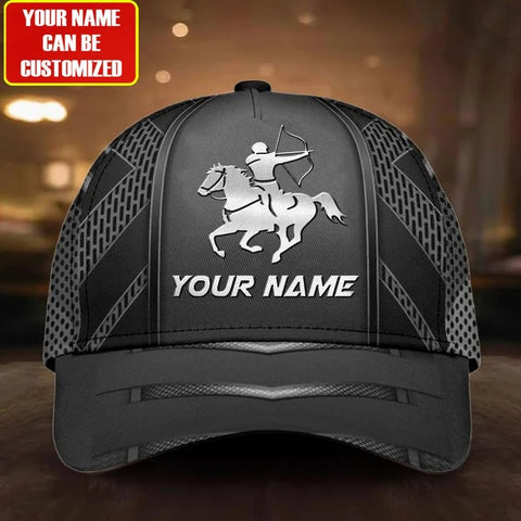 Maxcorners Mounted Archery Personalized Name Cap