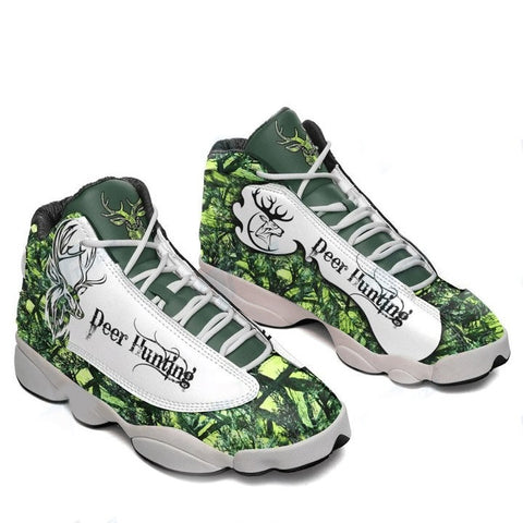 Maxcorners Deer Hunting Green AJD 13 Sneakers