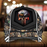 Maxcorners  Premium Punisher Skull Hunting Cap