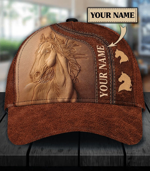 Maxcorners Personalized Horse Lover Classic - Cap