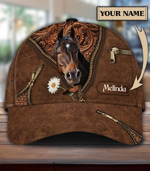 Maxcorners Personalized Horse Lover - Classic Cap