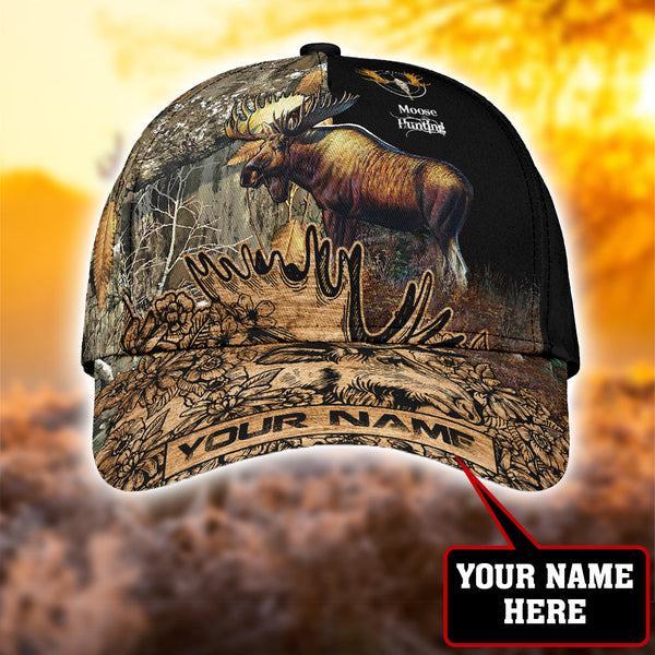 Maxcorners Personalized Name Hunting Classic Cap Mouse Hunting