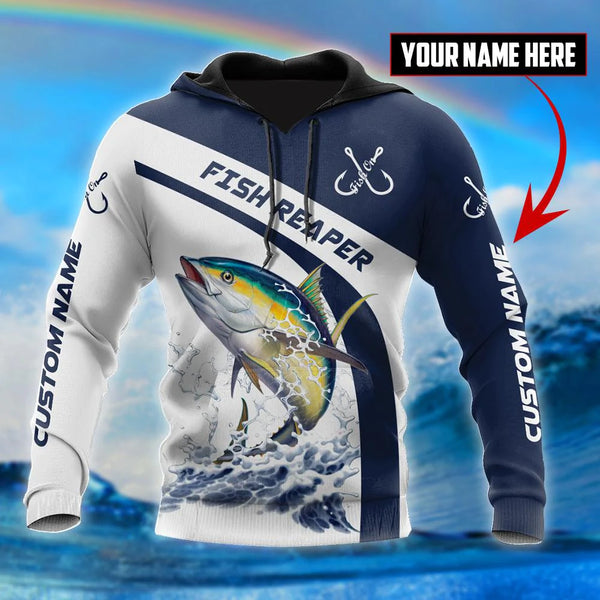 Maxcorners Custom Name Tuna Fishing Design