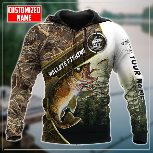 Maxcorners Personalized Walleye Fishing Fishaholic