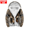 Maxcorners Deer Hunting Personalized Name 3D Over Printed Hoodie
