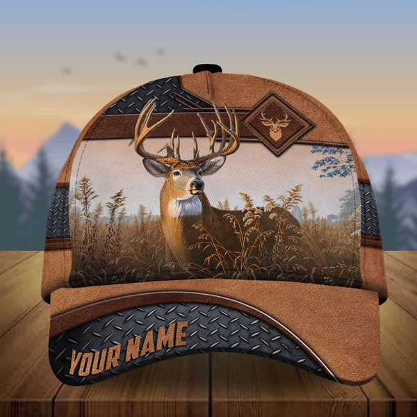 Maxcorners Deer Hunting 3D Printed Personalized Hat