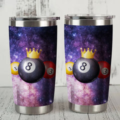 Maxcorners Billiards Galaxy Tumbler