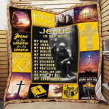 Maxcorners Jesus You Are My Everything Quilt - Blanket