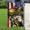 Maxcorners Native American Eagle Flag