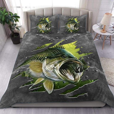 Maxcorners Green Fishing Bedding Set