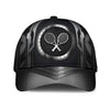 Maxcorners Tennis Sliver Black All Over Printed Cap