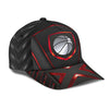 Maxcorners Basketball Red Grey All Over Printed Cap