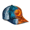 Maxcorners Basketball Fire All Over Printed Cap