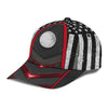 Maxcorners Basketball Grey USA Flag All Over Printed Cap