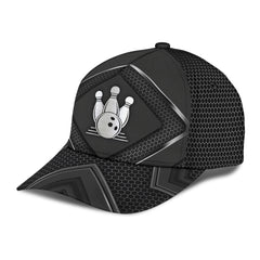Maxcorners Bowling Black Classic 3D Cap