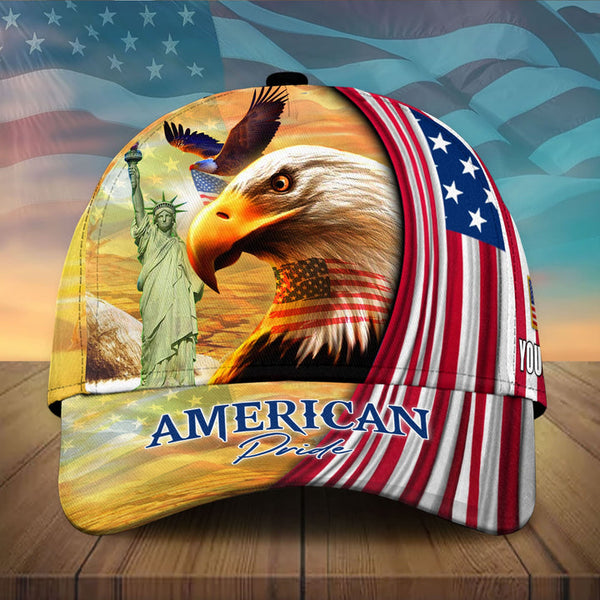Maxcorners Patriotic American Eagle - Cap