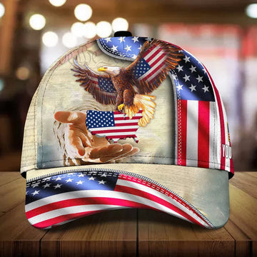 Maxcorners Patriotic American Eagle - Cap