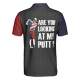 Max Corners Are You Looking At My Putt 3D Custom Polo Shirt