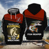 Maxcorners I Stop Fishing When I Stop Breathing 3D Shirt