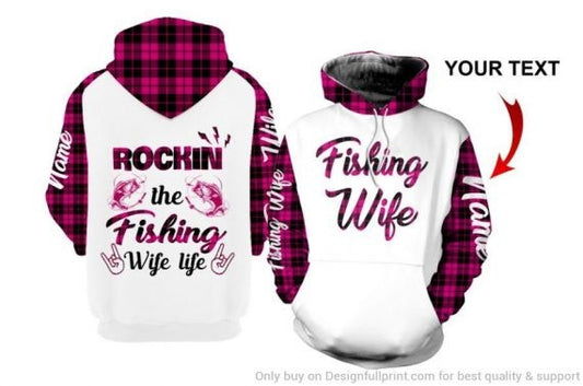 Maxcorners Fishing With A Chance Of Drinking Personalized Name 3D Shirt