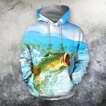 Maxcorners Bait Fishing Unisex 3D Shirt