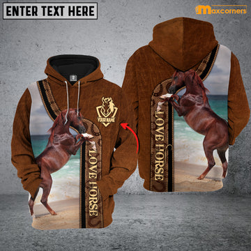 Maxcorners Personalized Love Horse