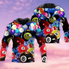 Maxcorners Billiard Is Calling 3D Over Printed Hoodie