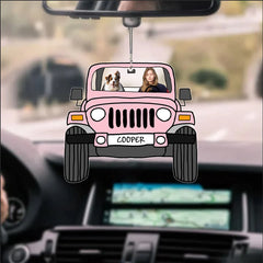 Personalized Off Road Car Photos Ornament