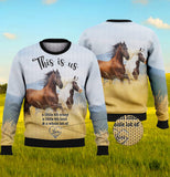 Maxcorners Love Horses Full Print T27