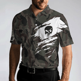 Max Corners Coolest Golfing Grandpa Golf 3D Custom Polo Shirt