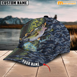 Maxcorners Personalized Steel Bass Fishing Cap