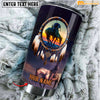 Personalized Native Wolf Tumbler
