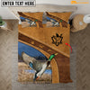 Maxcorners Personalized Mallard Duck Bedding Set