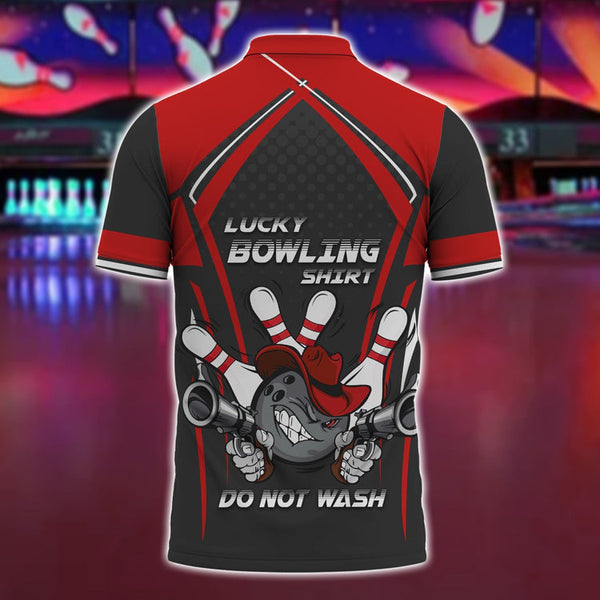 Maxcorners Bowling Lucky Personalized Name 3D Shirt