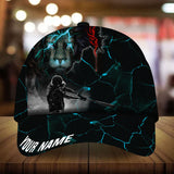 Max Corners Navy Baseball Lion Flash Custom 3D Cap