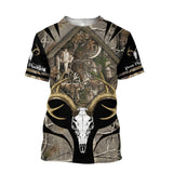 Maxcorners Deer Hunter 3D Over Printed Hoodie