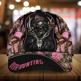 Maxcorners Cool Skull Deer Hunting Personalized Cap