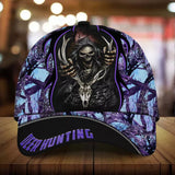 Maxcorners Cool Skull Deer Hunting Personalized Cap