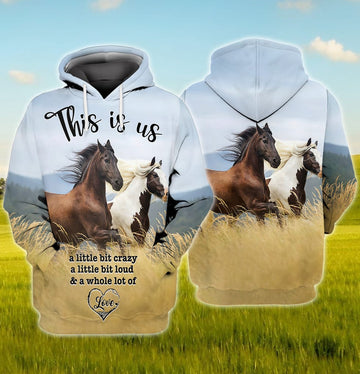 Maxcorners Love Horses Full Print T27