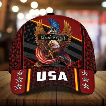 Maxcorners Patriotic American Eagle - Cap