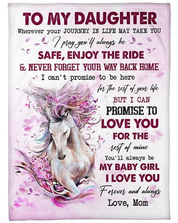 Maxcorners Daughter-Horse Fleece - Blanket