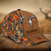 Maxcorners Premium Skull Deer Hunting Printed Multicolor Personalized 3D Hat