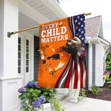 Maxcorners Native American Flag Every Child Matters Feather