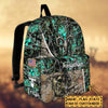 Maxcorners Deer Hunting Name State & Flag Personalized Backpack